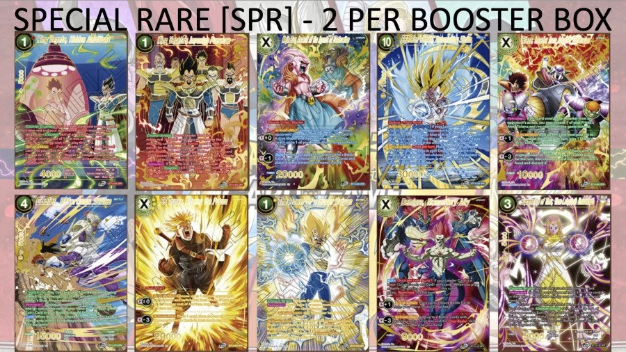 DRAGON BALL SUPER CARD GAME Supreme Rivalry Booster Box BT13 Special Rare Majin Buu