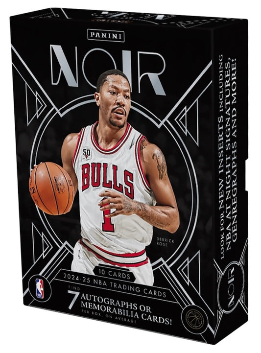 2024 25 Panini Noir Basketball Sealed Hobby Box Sealed
