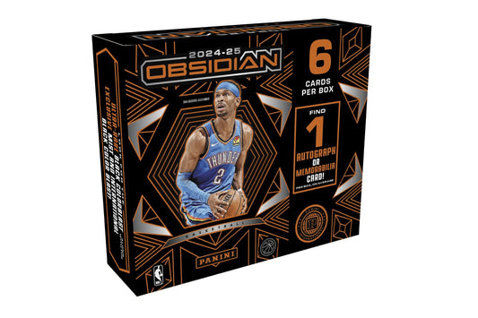 2024-25 Panini Obsidian Basketball International Hobby Box