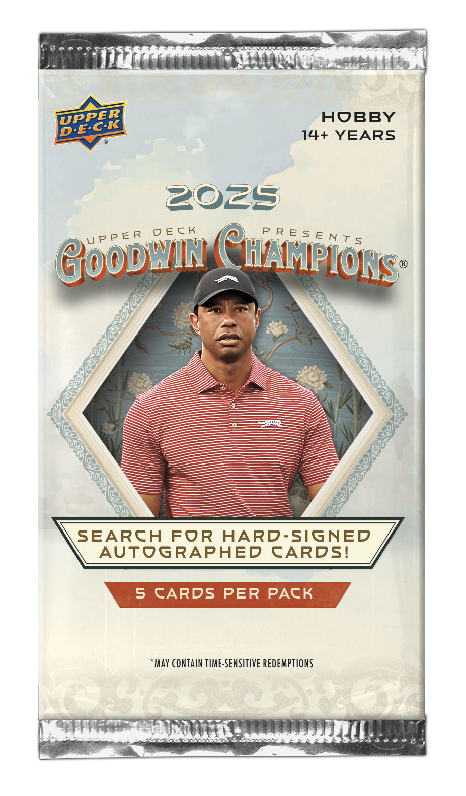 2025 Upper Deck Goodwin Champions Hobby Pack (5 kartu per pack)