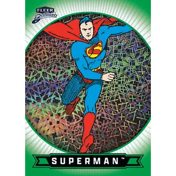 2025 Upper Deck Fleer Brilliants Superman Mega Box Pack (5 kartu per pack)
