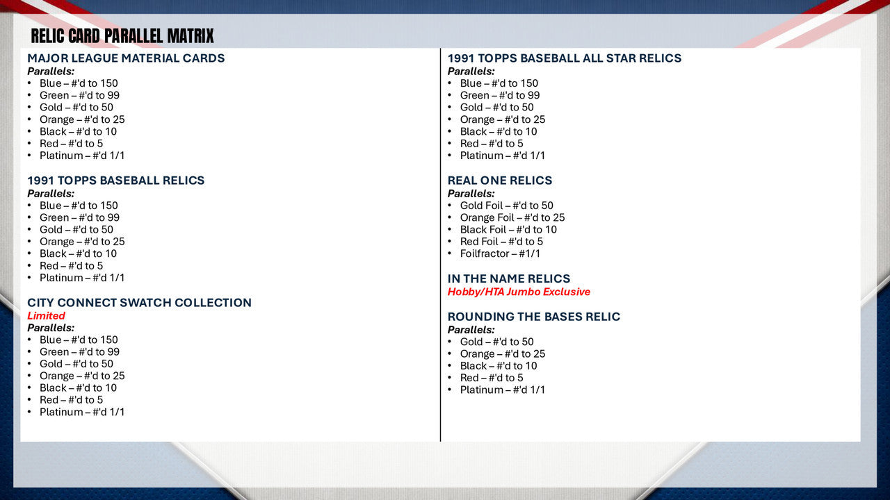 2026 Topps Series 2 Baseball JumboBox (40 Cards Per Pack, 10 Packs Per Box) 1 Autograph, 1 Relic Card