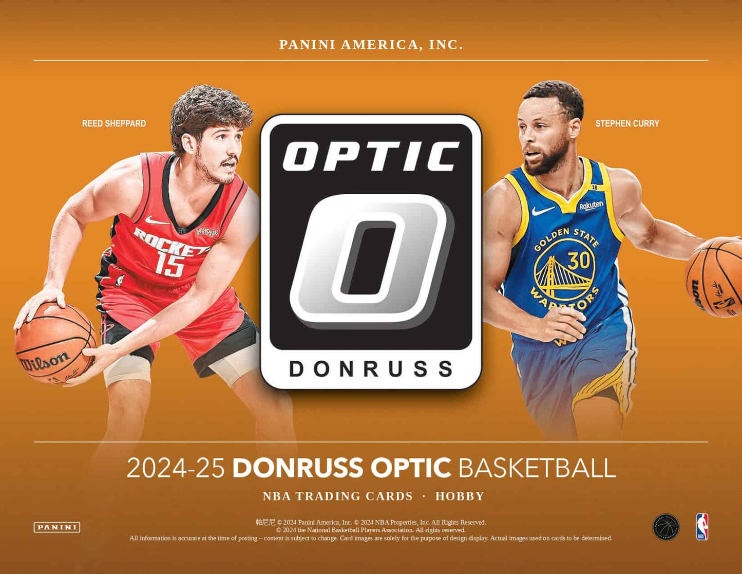 2024-25 Donruss Optic Basketball Hobby Box Detail
