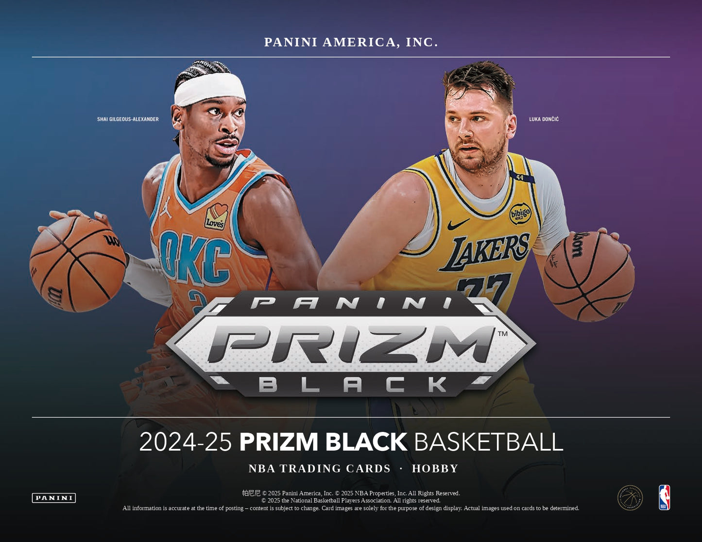 2024/25 Prizm Black Basketball Hobby