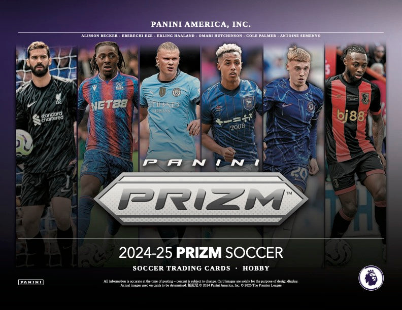 2024/25 Panini Prizm English Premier League EPL Hobby Pack (12 kartu per pack) - 2 insert/parallel per pack
