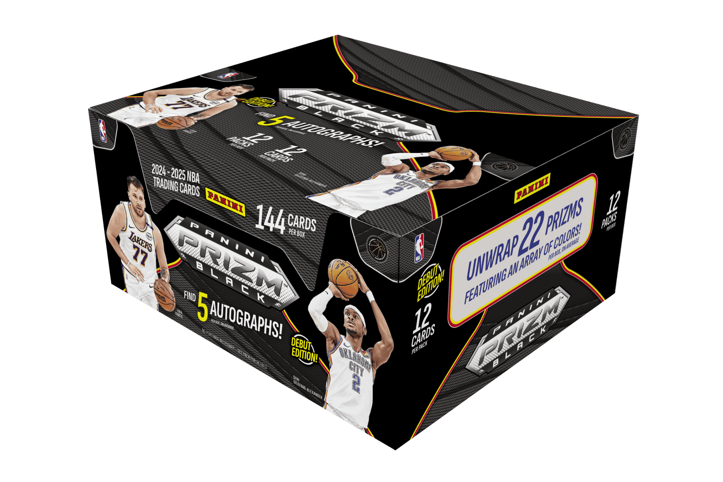2024/25 Prizm Black Basketball Hobby Box