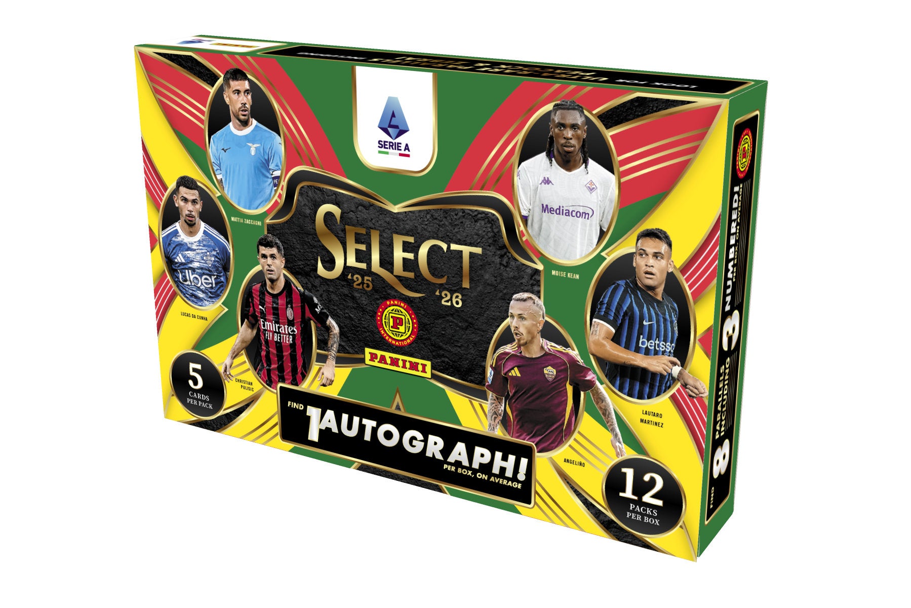 2025/26 Panini Select Serie A Hobby Box International Look for 1