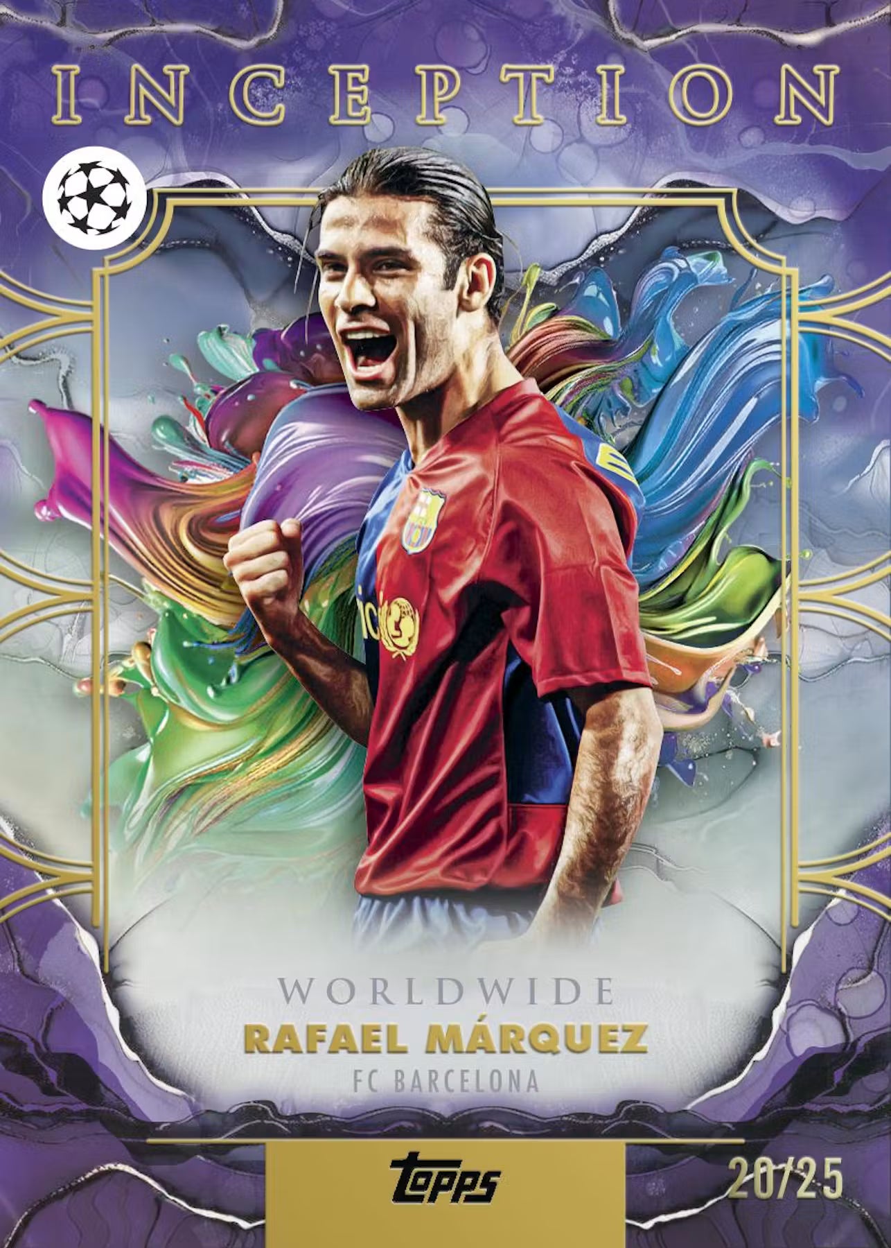 2026 Topps Inception UCC Soccer Hobby Box Wolrdwide Rafael Marques FC Barcelona