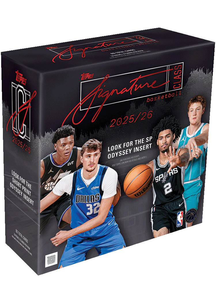 2025/26 Topps Signature Class Basketball Mega Box 2 Chrome