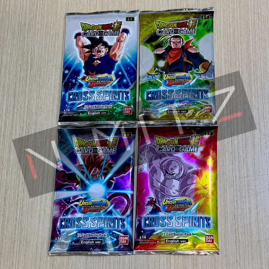 DRAGON BALL SUPER CARD GAME Cross Spirits Booster Pack BT14
