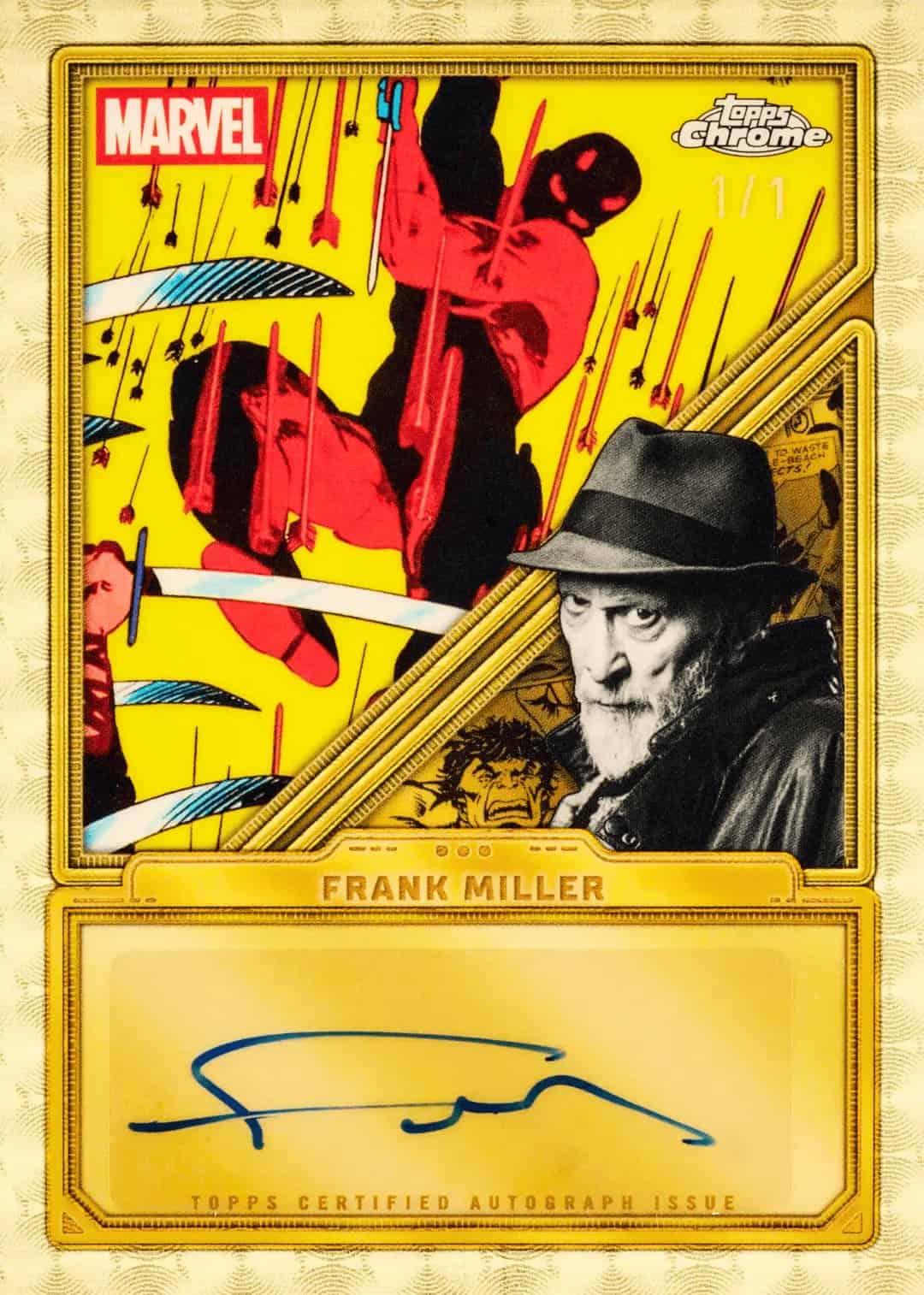 2025 Topps Mint Marvel - Hobby Box Frank Miller Autograph Card