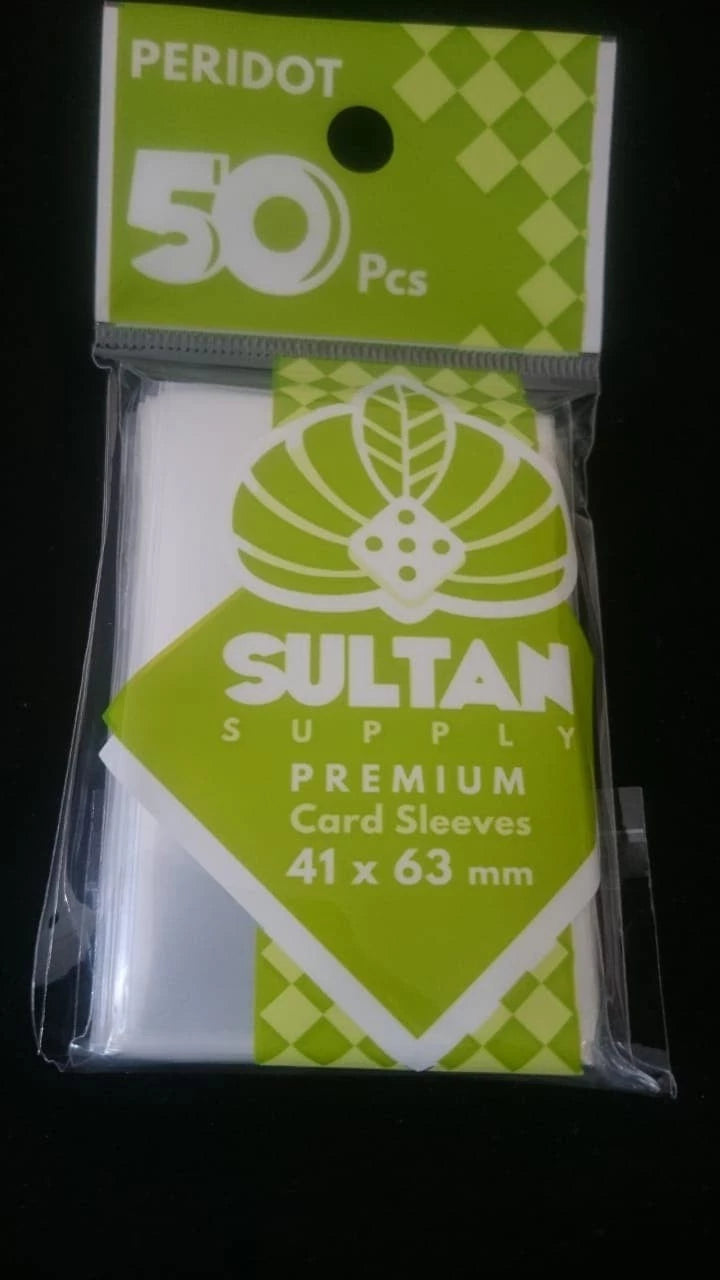 Sultan 41mm x 63mm Mini US Board Game Sleeve Peridot