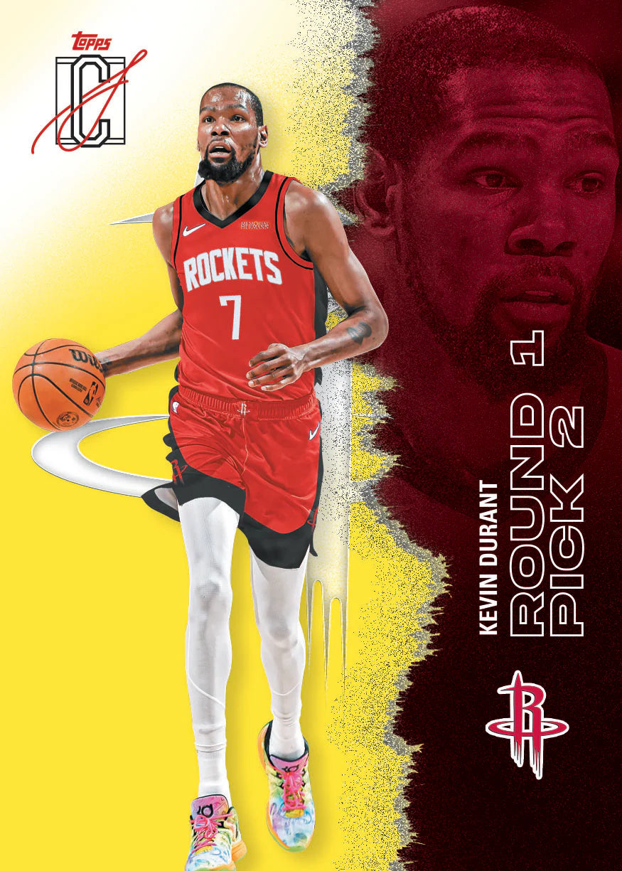 Round 1 Pick 3 Kevin Durant
