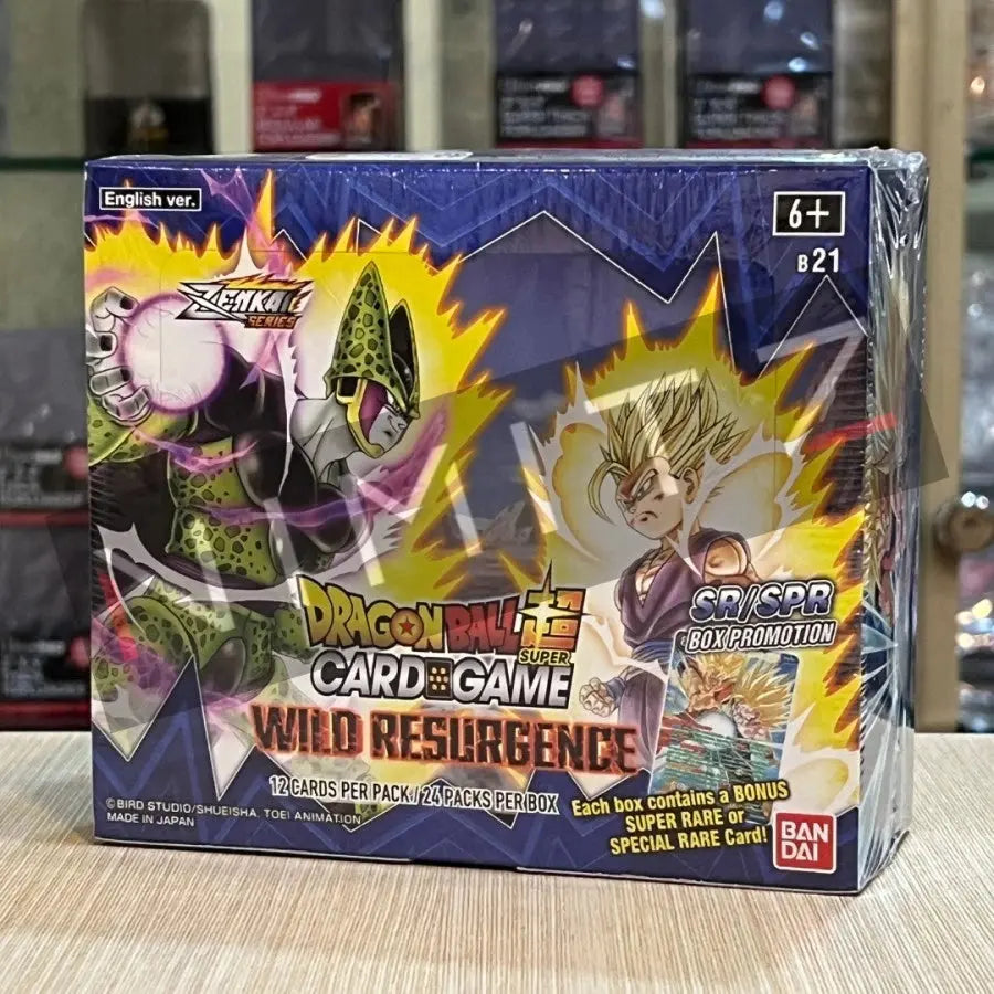 Dragon Ball Super Zenkai Series 4 Wild Resurgence Booster Box B21