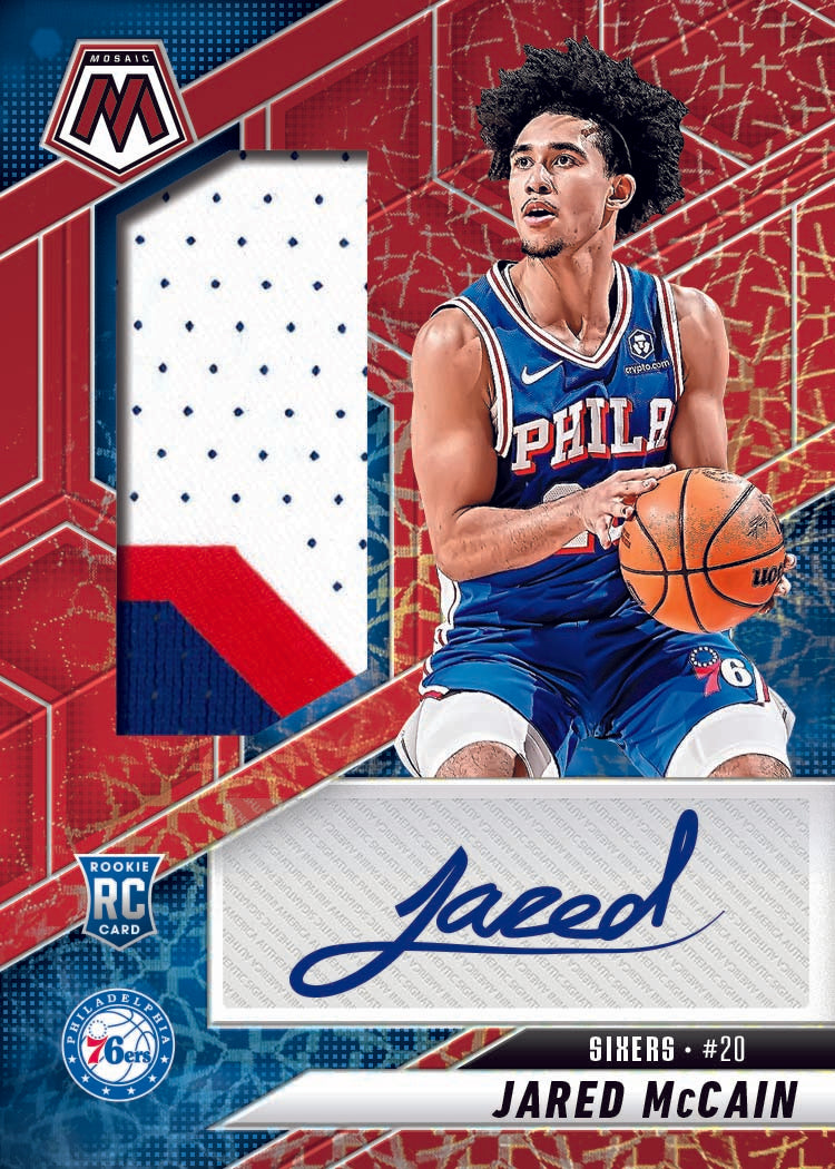 2024/25 Panini Mosaic Basketball Hobby International Box - philadelphia 76ers