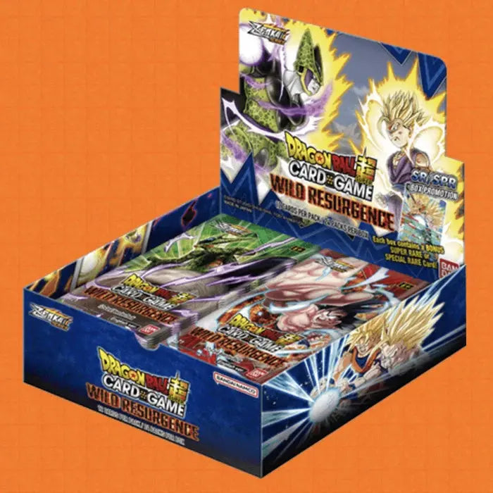 Dragon Ball Super Zenkai Series 4 Wild Resurgence Booster Box B21 Inside