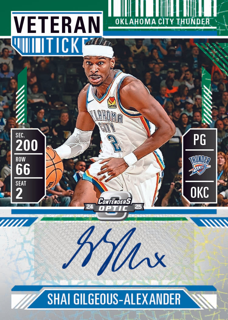 2024/25 Panini Mosaic Basketball Hobby International Box -Oklahoma City Thunder