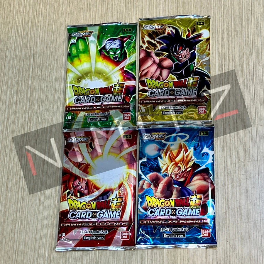 DRAGON BALL SUPER CARD GAME Dawn of the Z-Legends Booster Pack BT18