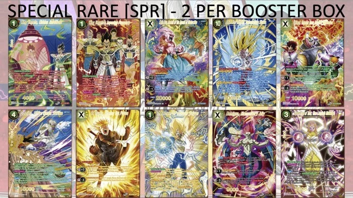 DRAGON BALL SUPER CARD GAME Supreme Rivalry Booster Pack BT13 Special Rare