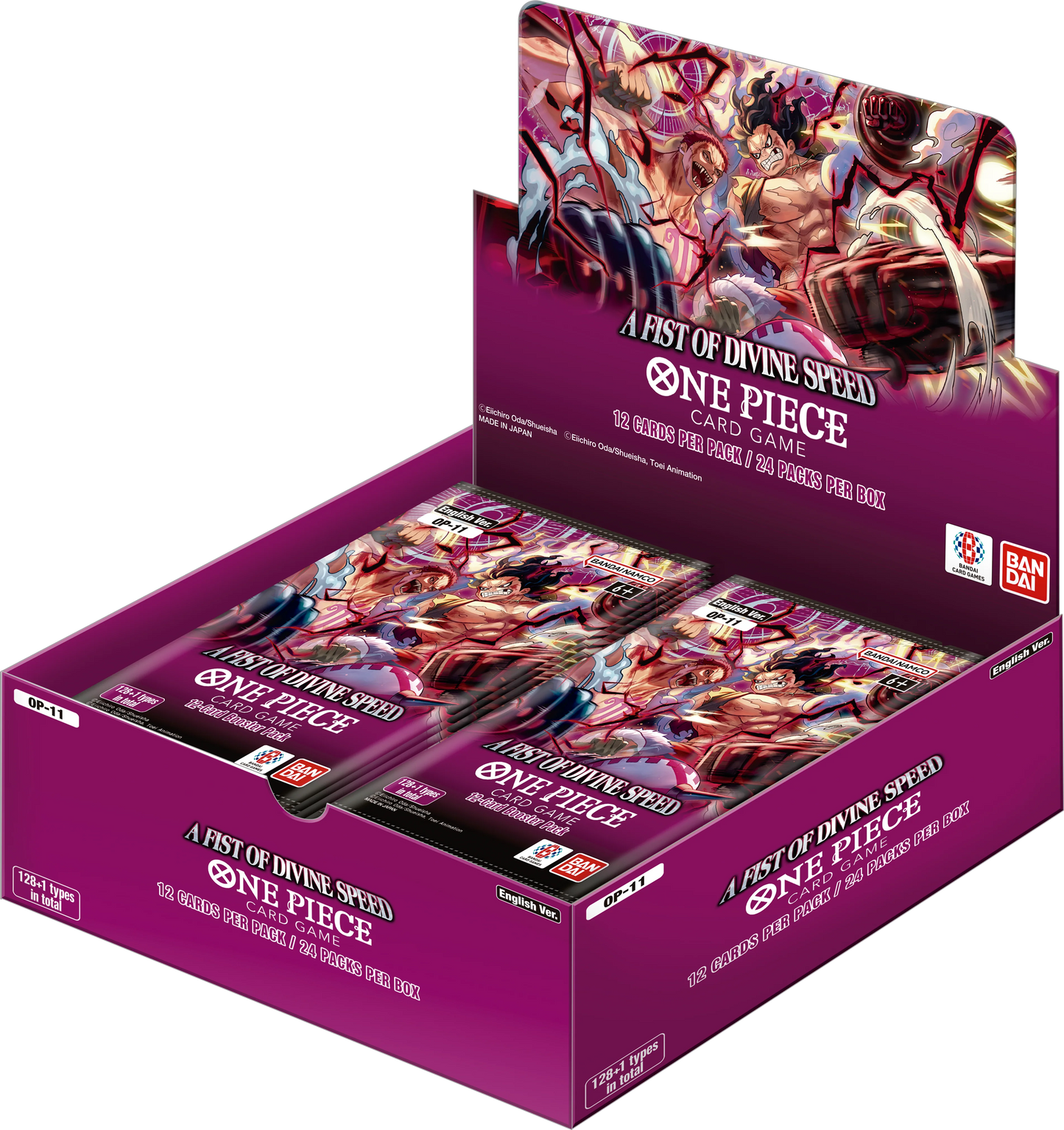 One Piece TCG OP-11 A Fist of Divine Speed Booster Box