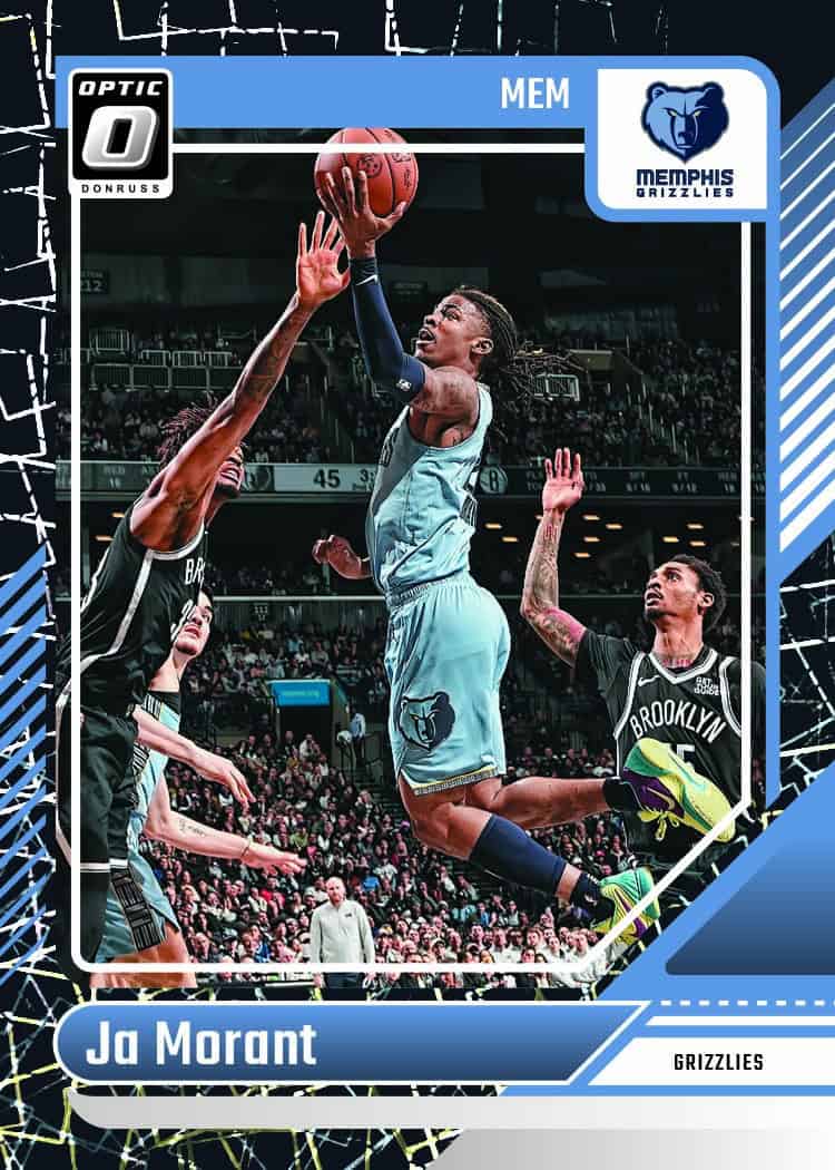 2024-25 Donruss Optic Basketball Hobby Ja Moratn Grizzlies Card