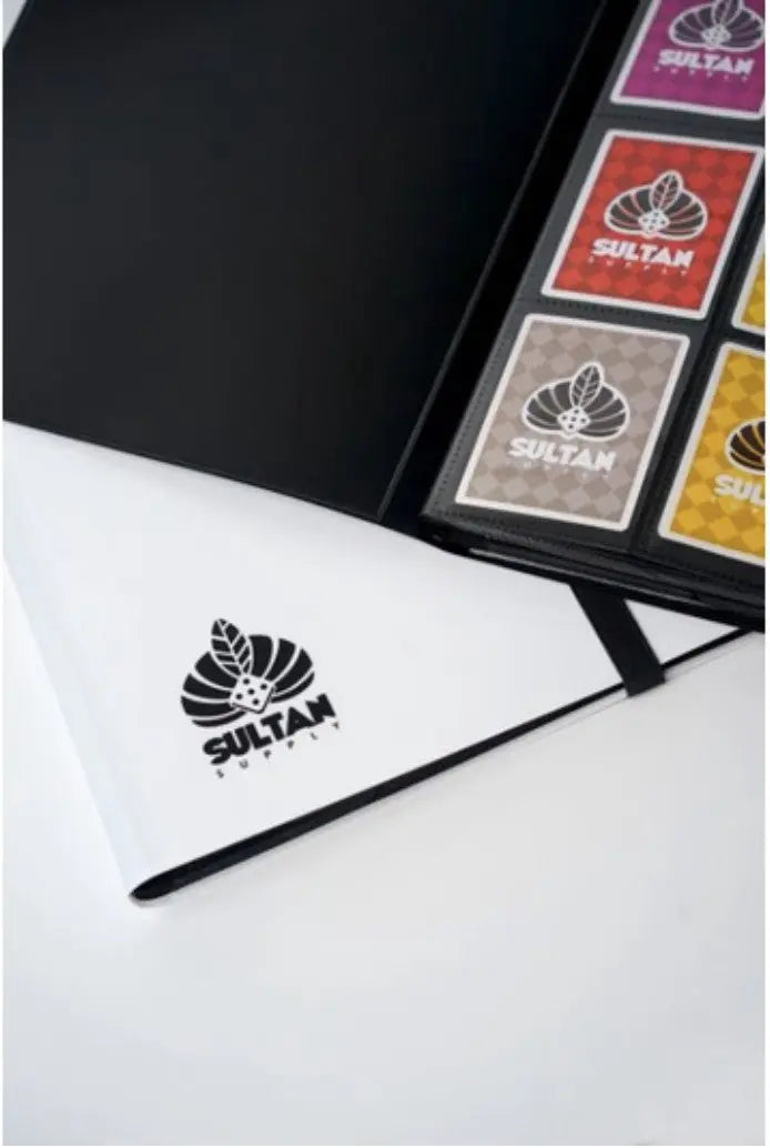 Sultan 9-Pocket Binder Black Inside