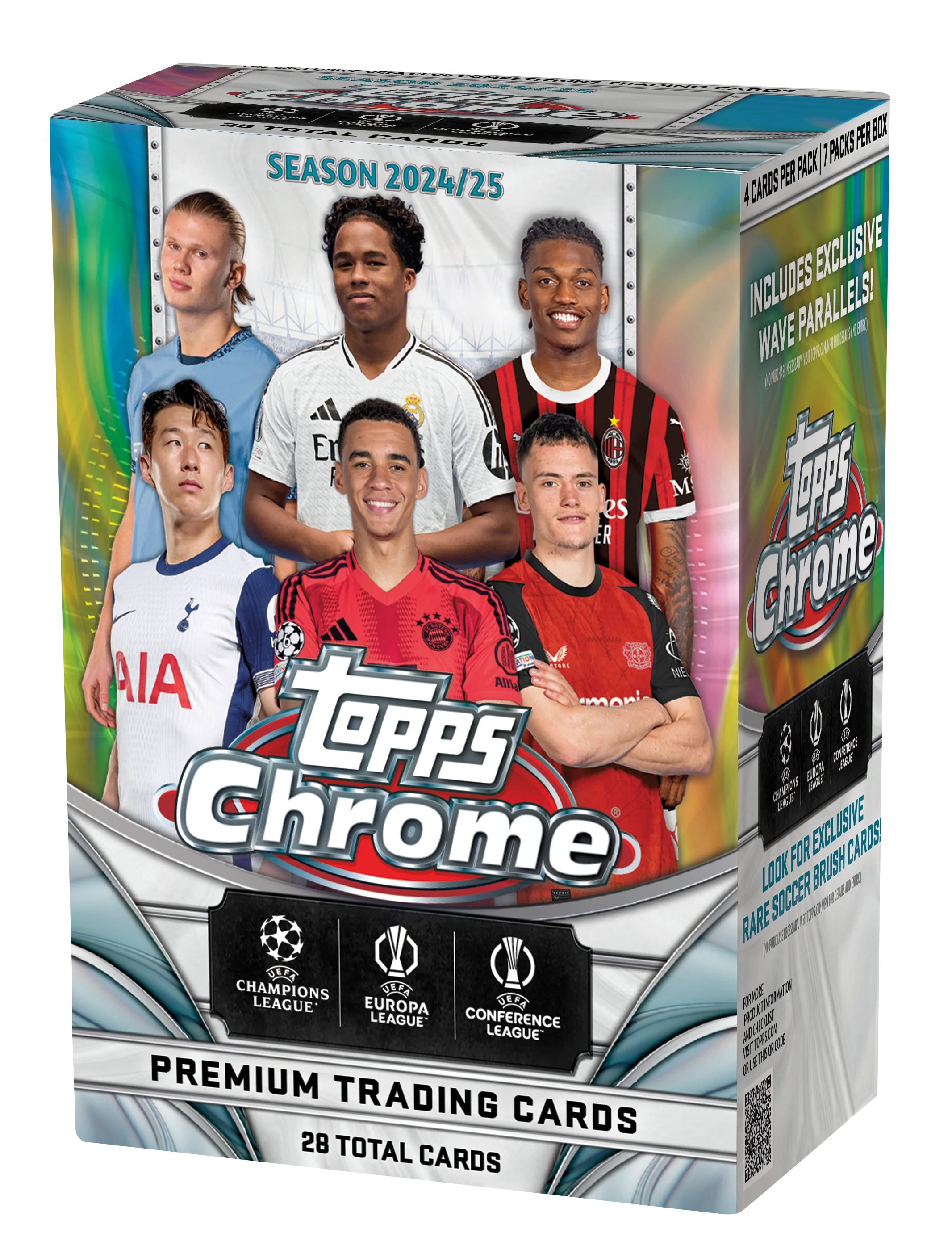 2024/25 Topps Chrome UEFA Club Competitions - Value Box
