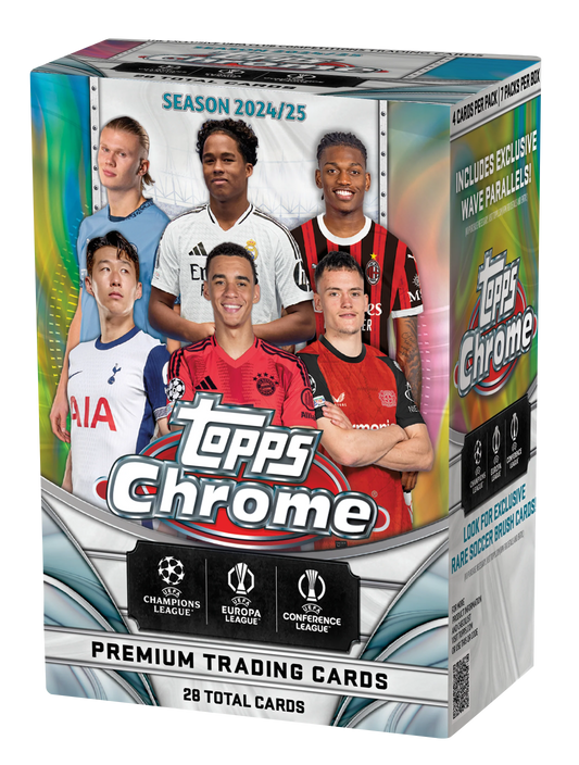 2024/25 Topps Chrome UEFA Club Competitions - Value Box