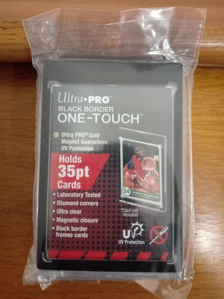 Ultra Pro 35pt BLACK UV One Touch Magnetic Holder Detail