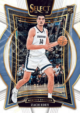 2024/25 Panini Select Basketball Hobby International Box Zach Edey