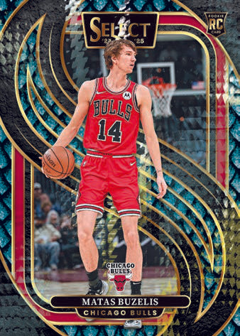 2024/25 Panini Select Basketball Hobby International Box Matas Buzelis