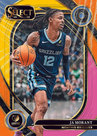 2024/25 Panini Select Basketball Hobby International Box Ja Morant