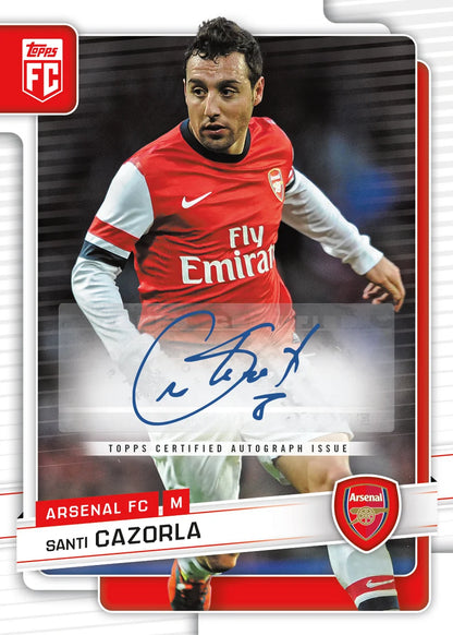 2026/27 Topps Collector Tin Arsenal (35 Cards per tin) 2 Sequentially numbered parallels per tin