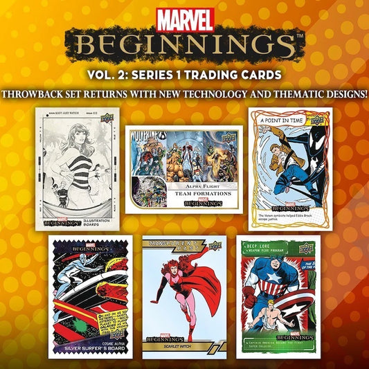 2022 Upper Deck Marvel Beginnings Volume 2: Series 1 Hobby Box