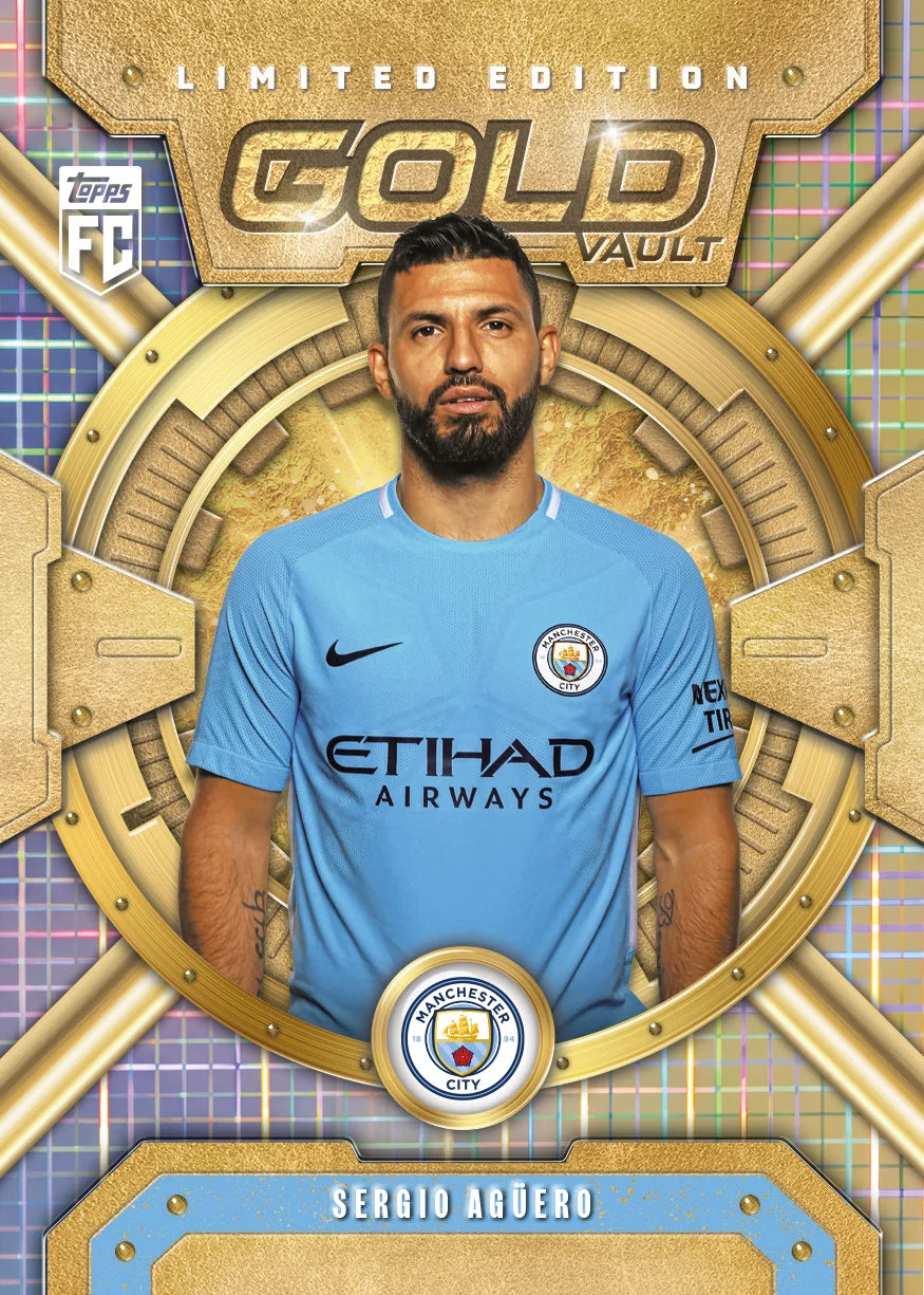 2026/27 Topps Collector Tin Manchester City (35 Cards per tin) 2 Sequentially numbered parallels per tin