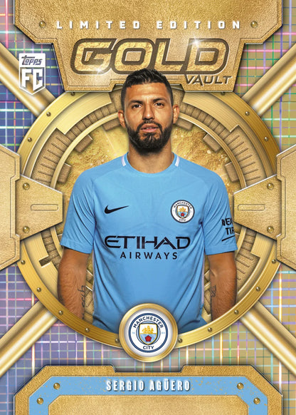 2026/27 Topps Collector Tin Manchester City (35 Cards per tin) 2 Sequentially numbered parallels per tin