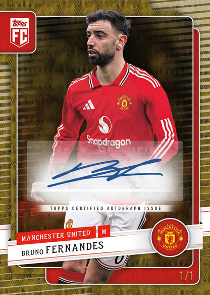 2026/27 Topps Collector Tin Manchester United (35 Cards per tin) 2 Sequentially numbered parallels per tin