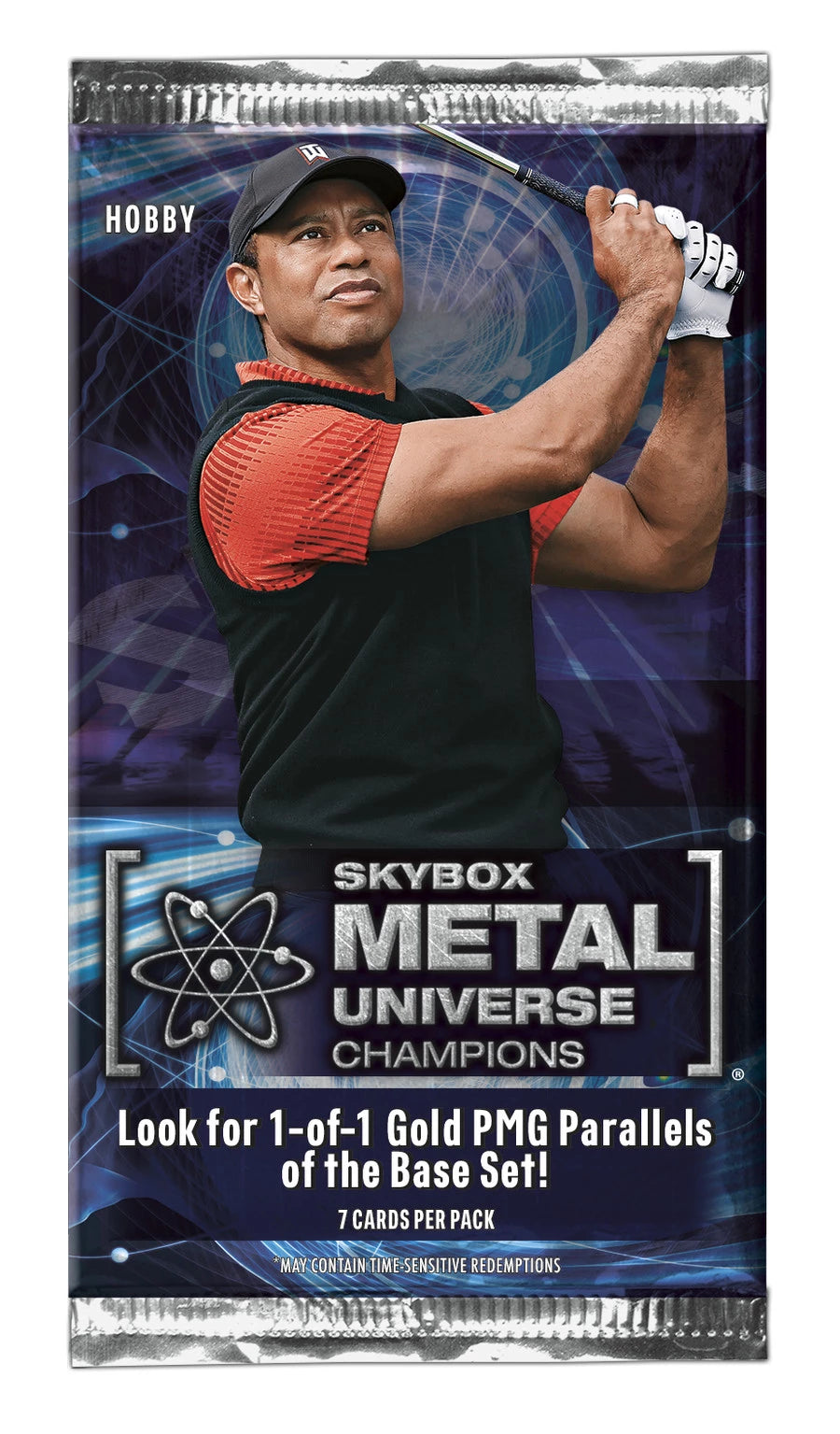 2023 Upper Deck Skybox Metal Universe Champions Hobby Pack (7 kartu per pack)