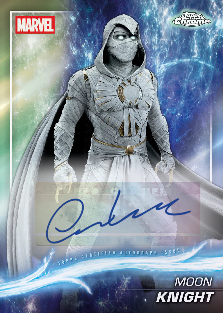 2025 Topps Marvel Studios Chrome Moon Knight Autograph