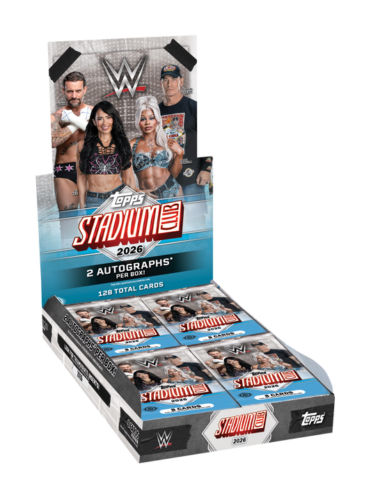 2026 Topps Stadium Club WWE Hobby Box 