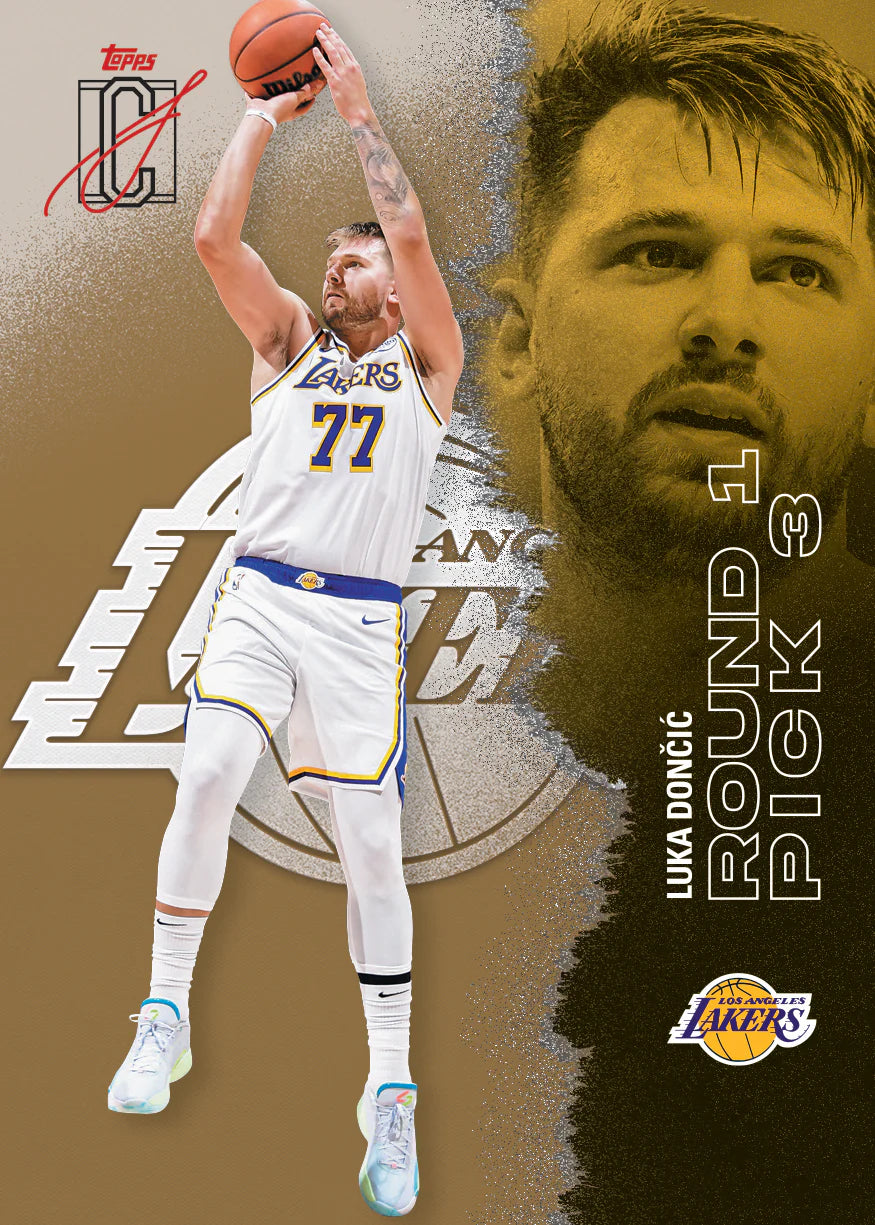 Round 1 Pick 3 Luka Doncic