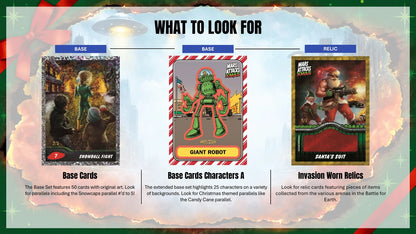 2026 Topps Mars Attacks Christmas Base Cards