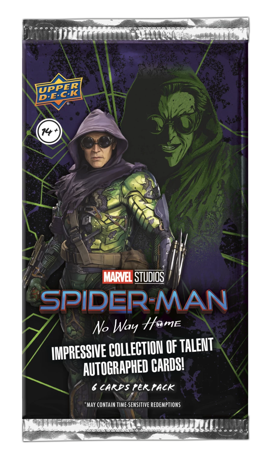 2023 Upper Deck Marvel Studios Spider-Man No Way Home Hobby Pack