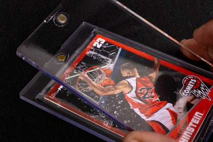 Ultra Pro 35pt UV One Touch X Magnetic Card Holder for Sleeved Cards Example Card