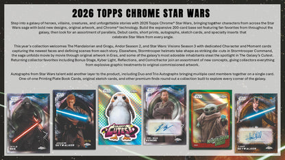 2026 Topps Star Wars Chrome Detail
