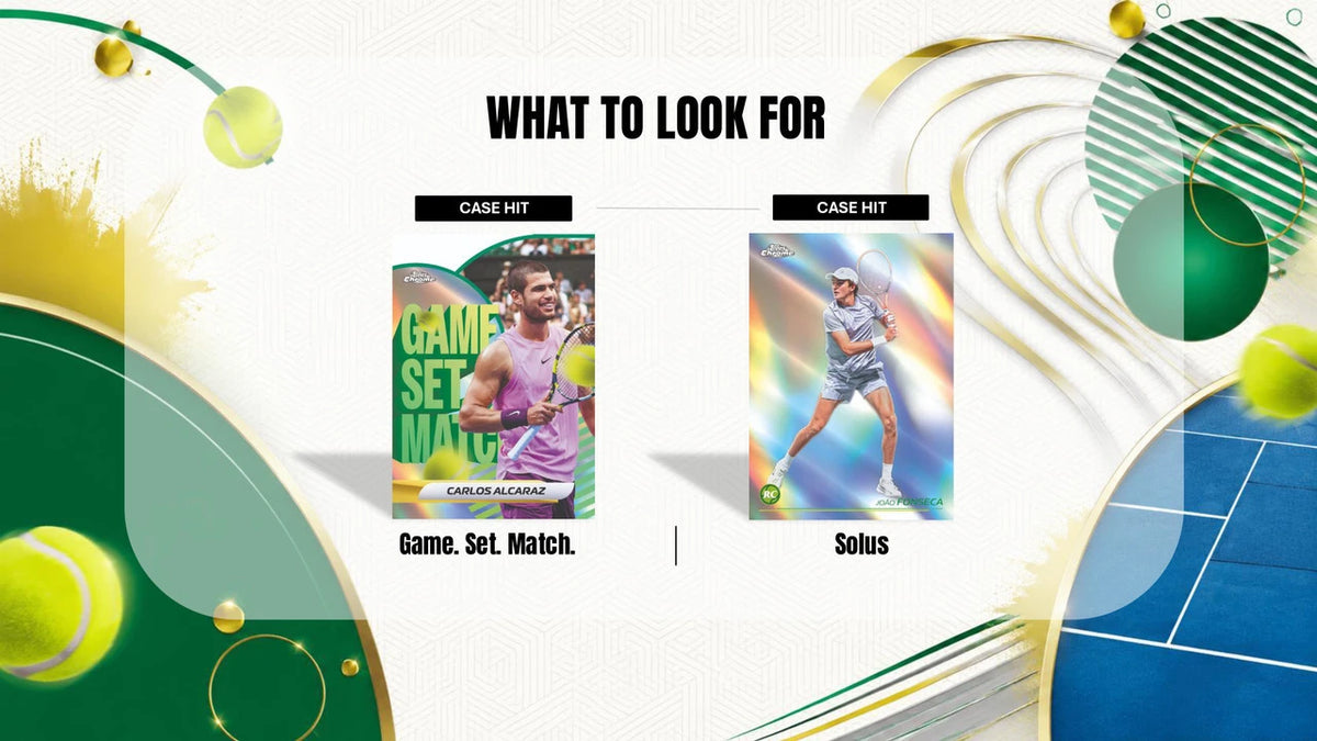 2026 Topps Chrome Tennis Case Hit Cards