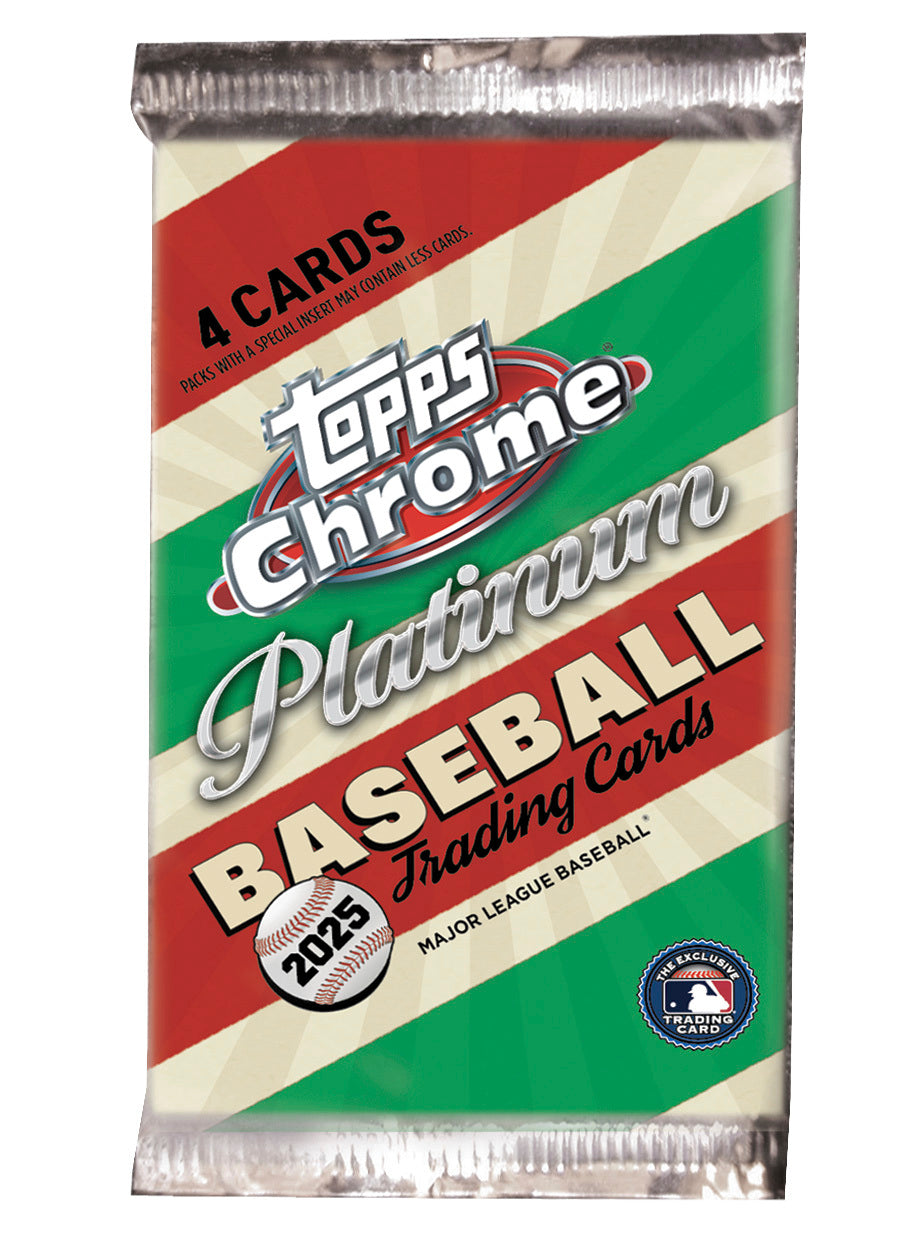 2025 Topps Chrome Platinum Baseball Value Pack 