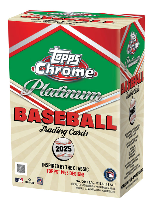 2025 Topps Chrome Platinum Baseball Value Box