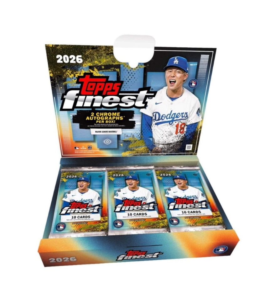 2026 Topps Finest Baseball Hobby Box