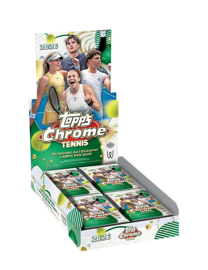 2026 Topps Chrome Tennis Hobby Box